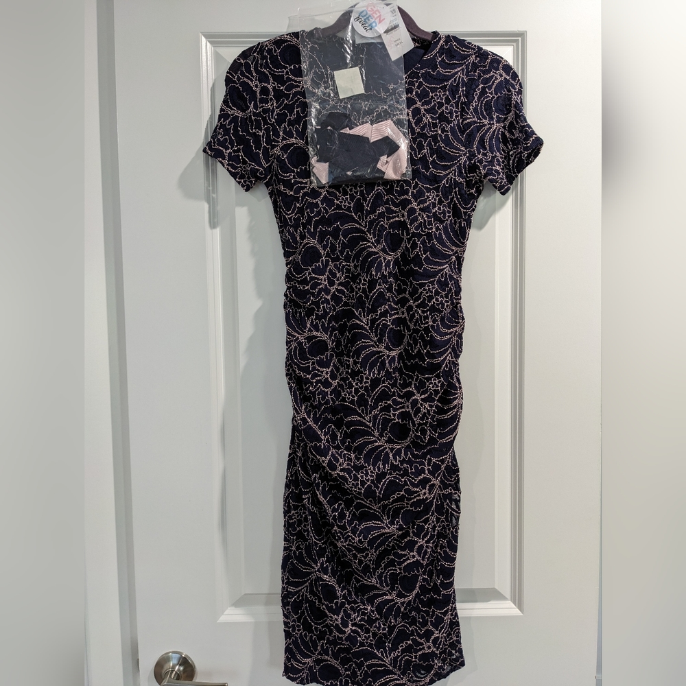 NWT Motherhood Maternity Gender Reveal Dress